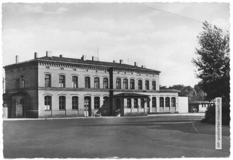 Bahnhof Wolmirstedt - 1961
