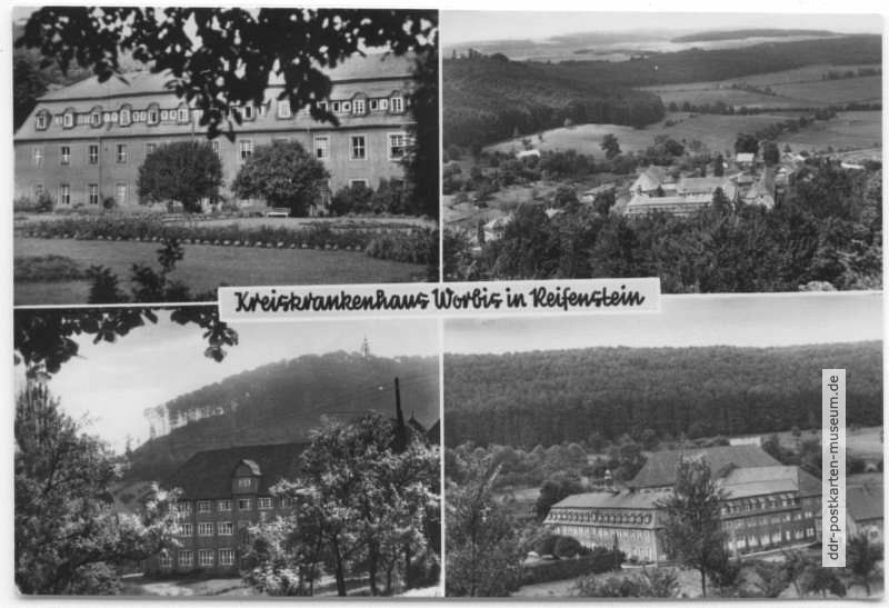 Kreiskrankenhaus Worbis in Reifenstein - 1950