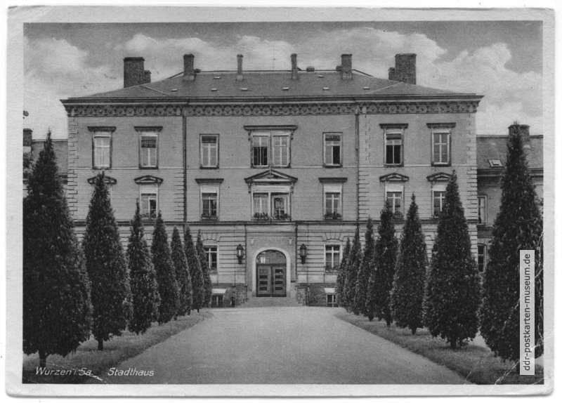Wurzener Stadthaus - 1950