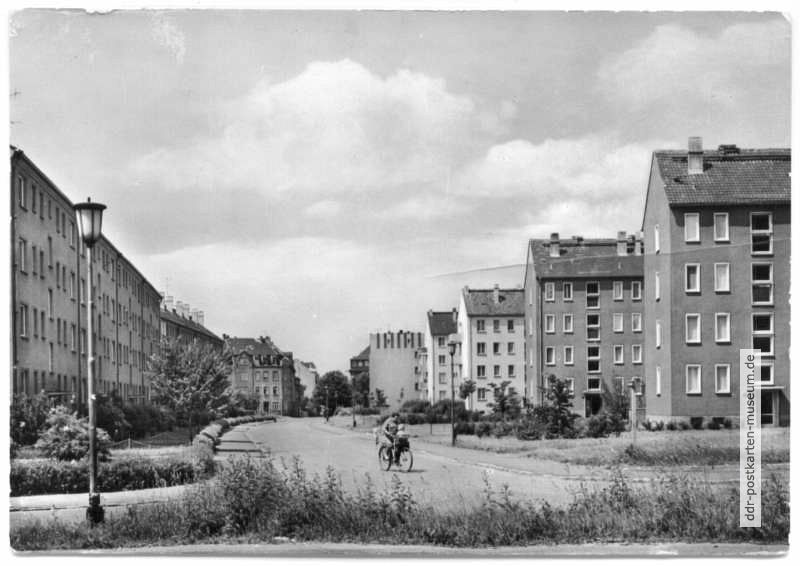 Neubauten in der Lessingstraße - 1975