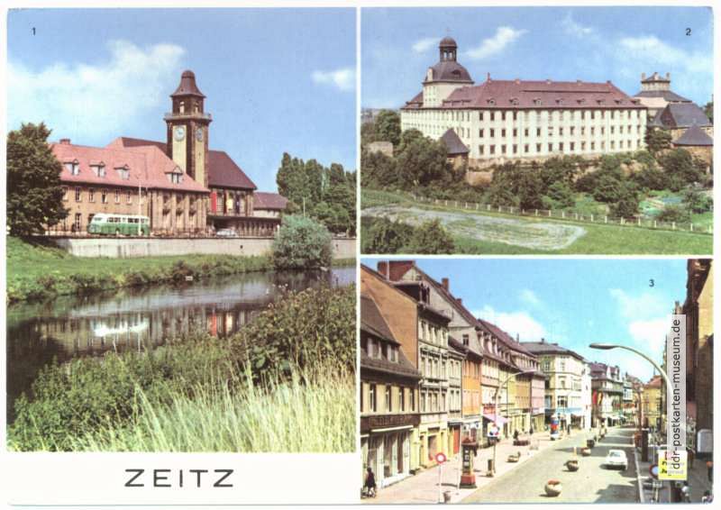 Bahnhof, Moritzburg, Leninstraße - 1974