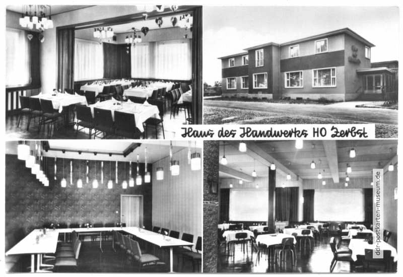 Haus des Handwerks, HO-Gaststätte - 1976