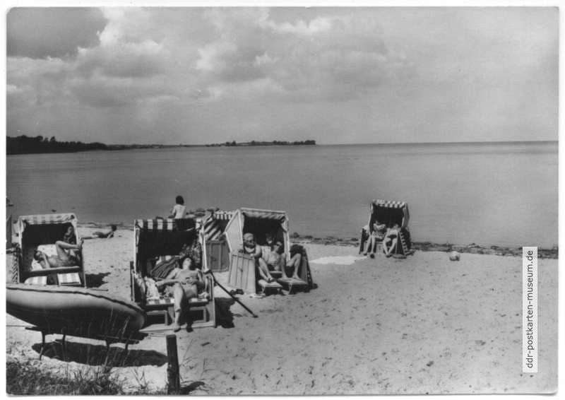 Am Strand von Zierow - 1968