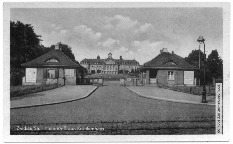 Heinrich-Braun-Krankenhaus - 1955