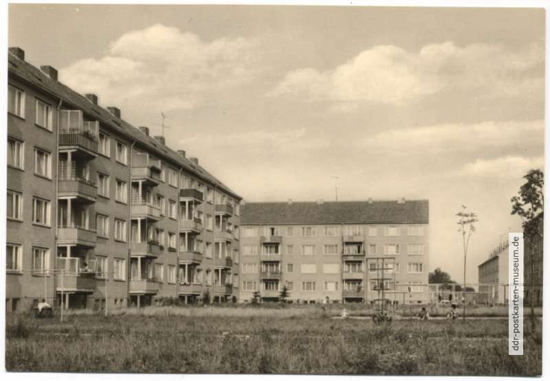 Neubauviertel Anklam Süd - 1968
