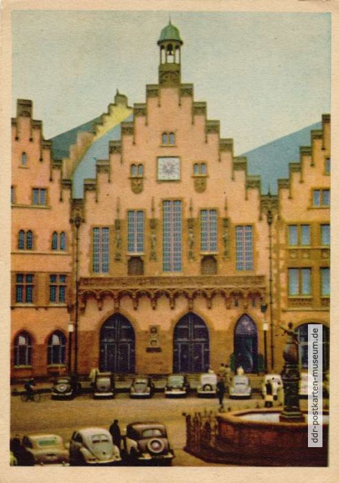 Der Römer zu Frankfurt am Main - 1954