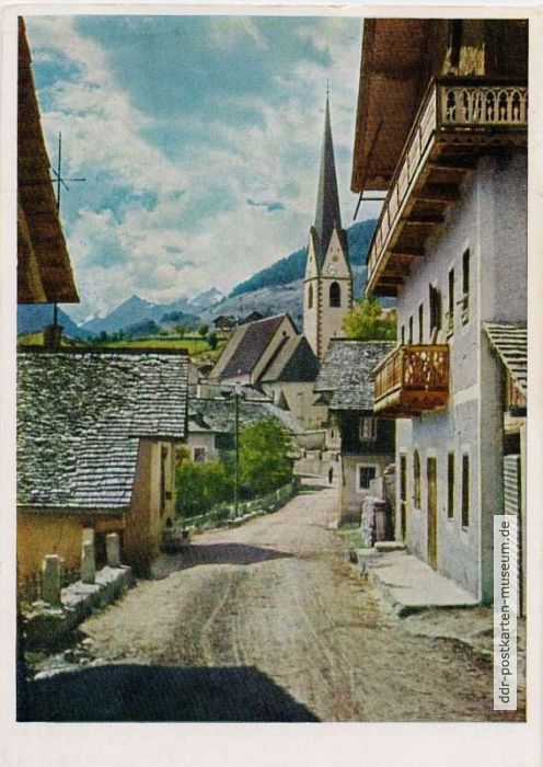 Virgen, das Osttiroler Meran - 1953
