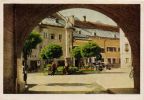 Marktplatz in Lienz (Osttirol) - 1952