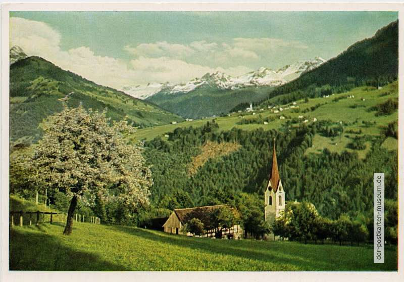 Sankt Gerold im Großen Waldertal (Vorarlberg) - 1953