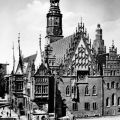 Das gotische Rathaus in Wroclaw (früher Breslau) - 1973