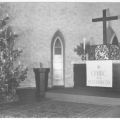 Evangelische Kirche zu Weihnachten - 1971