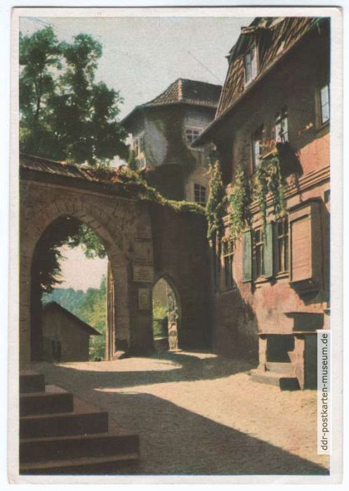 Blick zum Haunschen Hof - 1954 