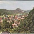 Blick auf Bad Schandau und Lilienstein - 1960