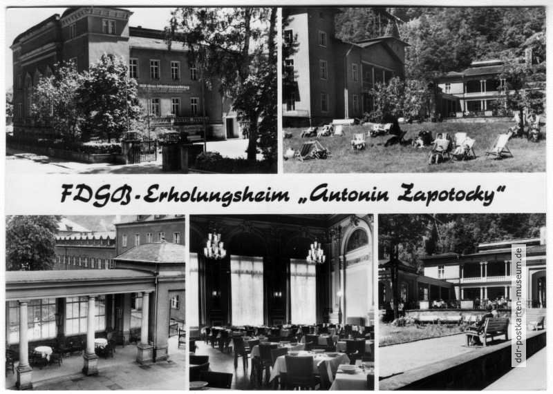 FDGB-Erholungsheim "Antonin Zapotocky" - 1971