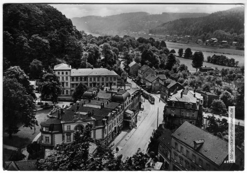 Blick auf Bad Schandau - 1959