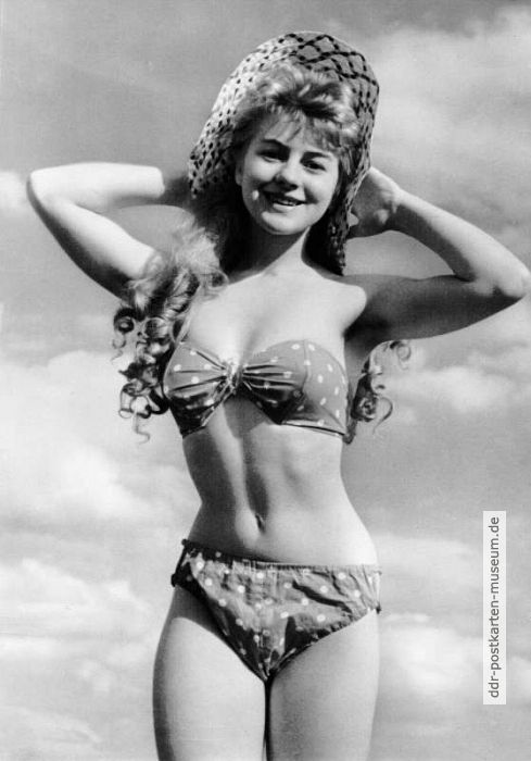 Im Bikini an der Ostsee - 1958
