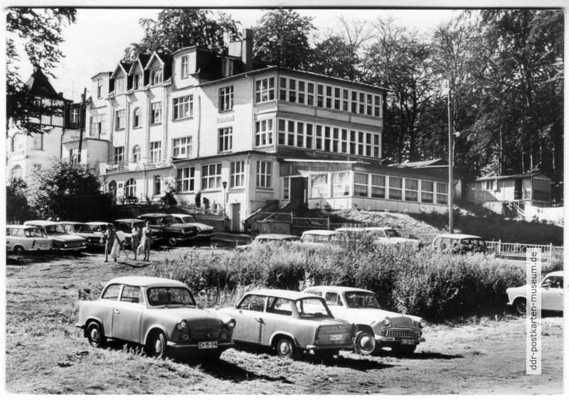 Betriebsferienheim "Rolandseck" des RAW "Helmut Scholz" Meiningen - 1976
