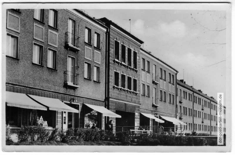 Geschäfte an der Oberfeldstraße - 1957