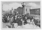 Stalinallee, Terrassen-Cafe "Warschau", Block D-Nord - 1954