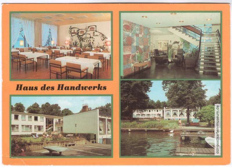 Haus des Handwerks (Schulungs- und Ferienheim der Handwerkskammer) - 1984