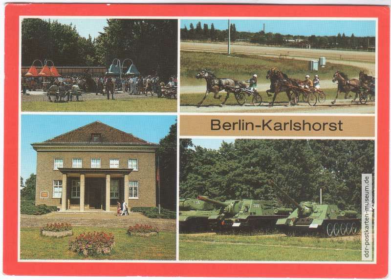 Trabrennbahn, Museum der Sowjetarmee (Kapitulationsmuseum) - 19881986