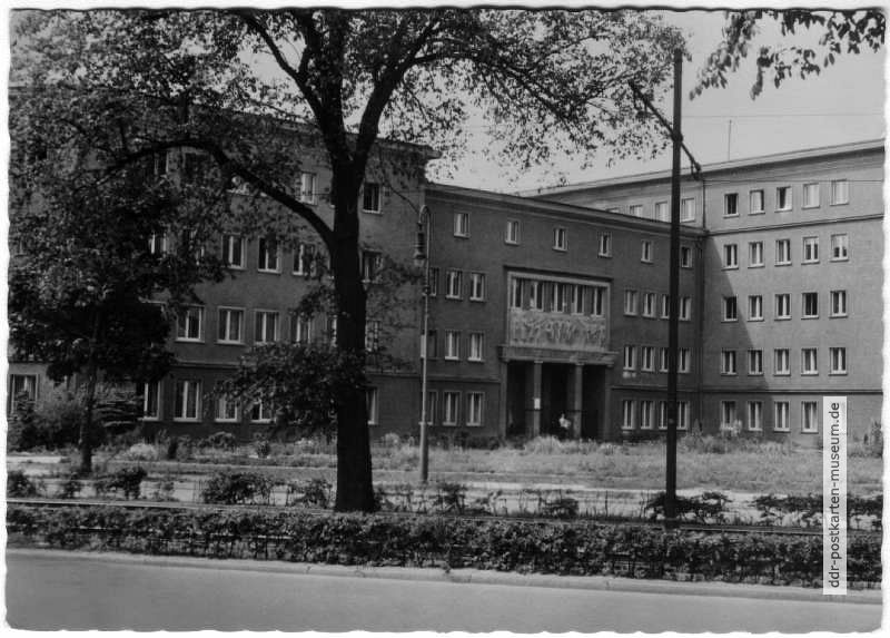 Internat der Hochschule für Ökonomie - 1961