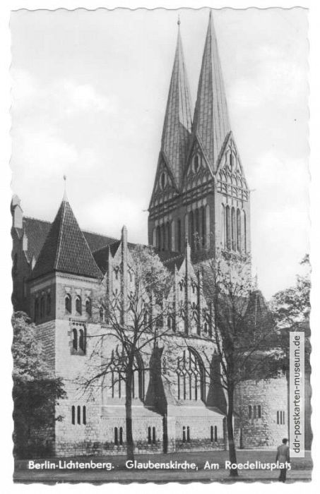 Glaubenskirche am Roedeliusplatz - 1967