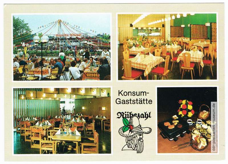 Konsum-Gaststätte "Rübezahl" am Großen Müggelsee - 1989