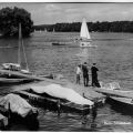 Bootsanlegestelle am Sedinsee - 1966