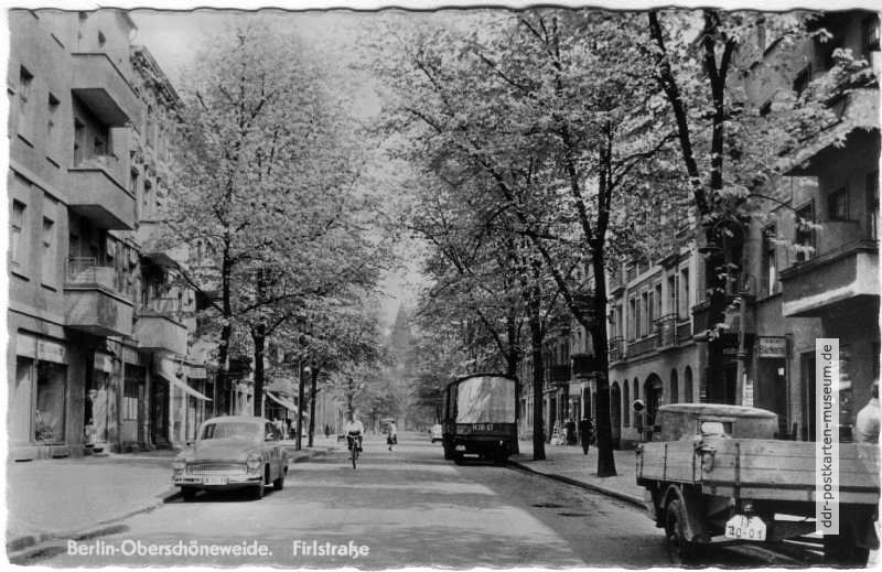 Berlin-Oberschöneweide, Firlstraße - 1960