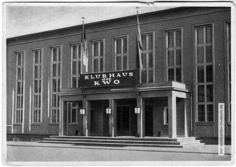 Klubhaus des Kabelwerk Oberspree (KWO) - 1952