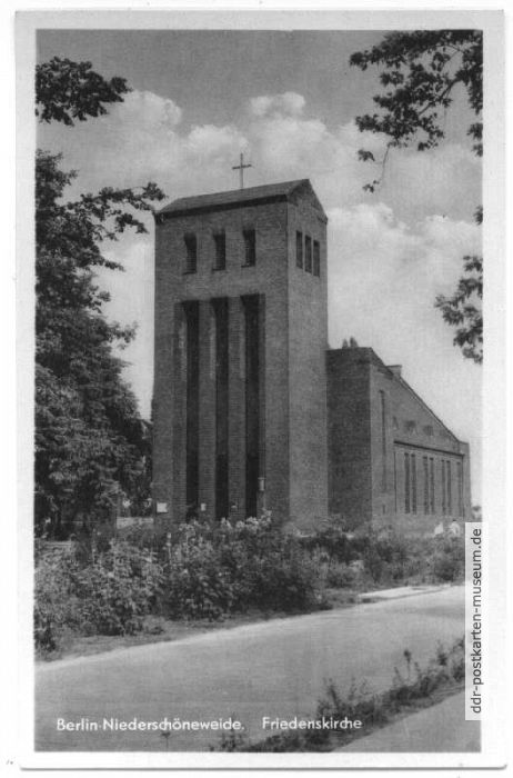 Berlin-Niederschöneweide, Friedenskirche - 1958