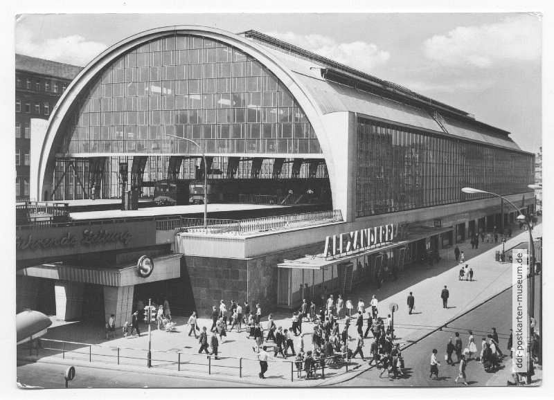 S-Bahnhof Alexanderplatz - 1966