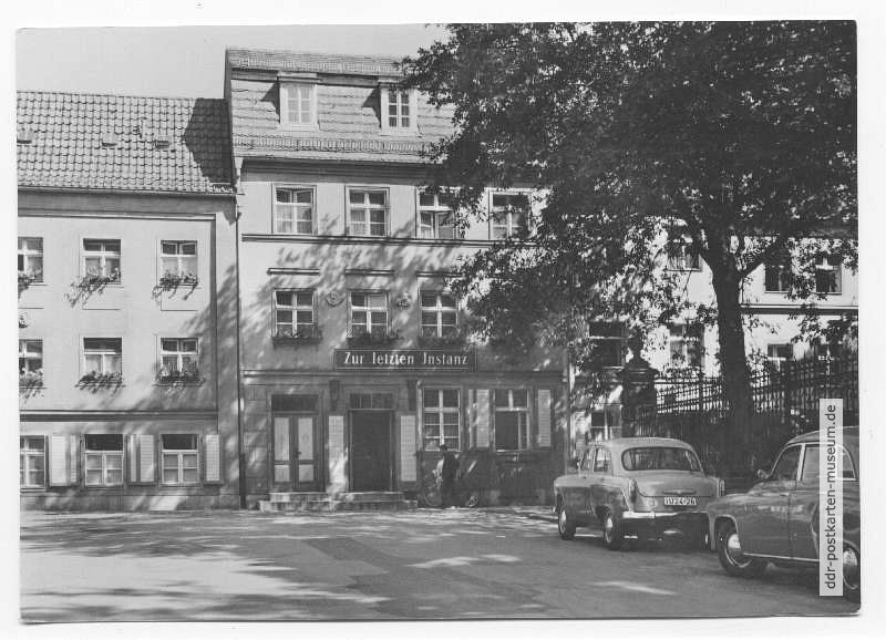 HO-Gaststätte "Zur letzten Instanz" - 1965