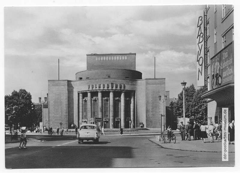 Volksbühne und Kino Babylon - 1964