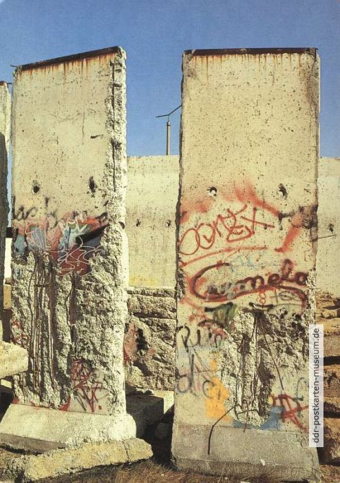 Mauersegmente - 1990