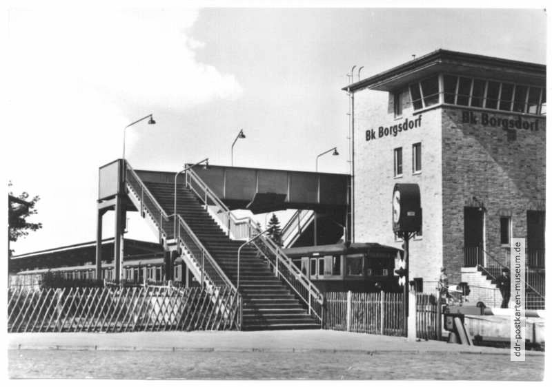 S-Bahnhof Borgsdorf - 1970