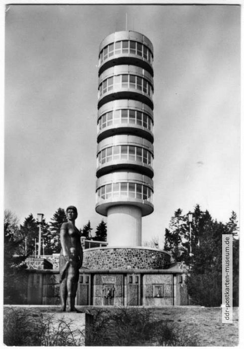 Turm der Friedenswarte auf dem Marienberg -1975