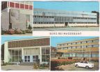 Hermann-Matern-Monument, Sporthalle, Hermann-Matern-Haus, Hotel "Stadt Burg" - 1976