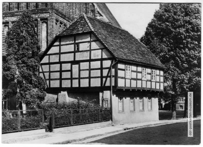 Fachwerkhaus in der Kirchstraße (Heimatmuseum) - 1967