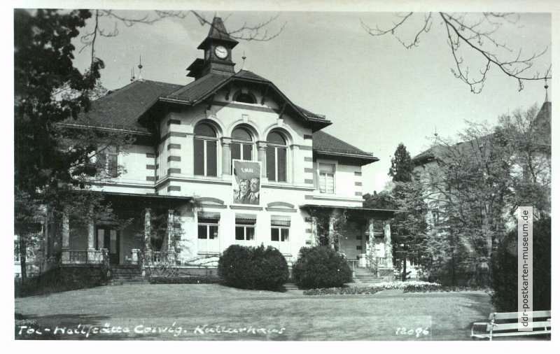 Kulturhaus der TBC-Heilstätte - 1952
