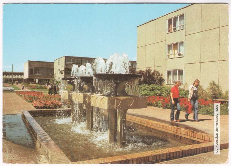 Neues Bildungszentrum, Springbrunnen - 1981 