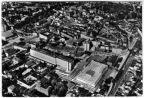Luftbild vom Zentrum Cottbus - 1977