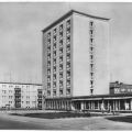 Wohnhochhaus, HO-Kaufhalle West und Milch-Mocca-Bar - 1967