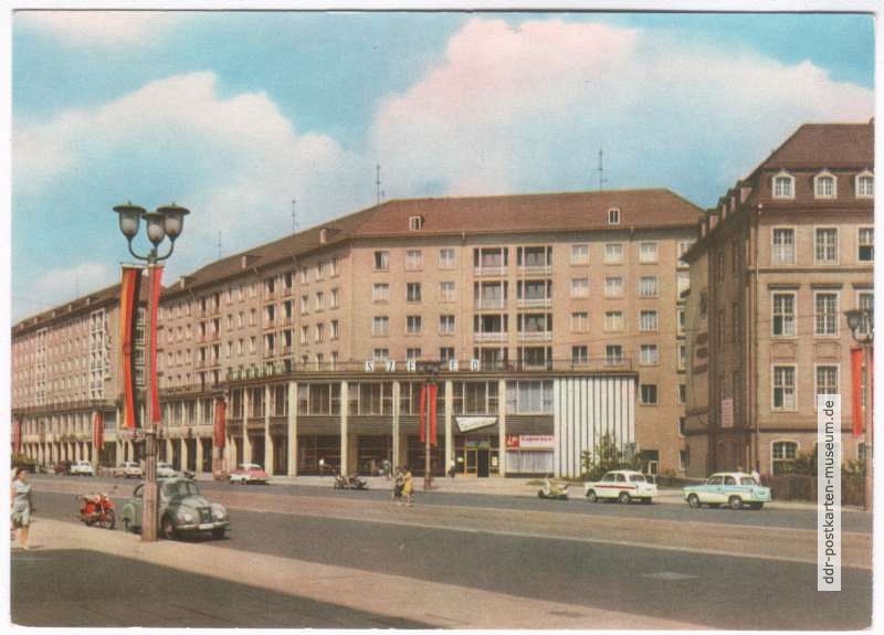 Ernst-Thälmann-Straße, Restaurant "Szeged" - 1965