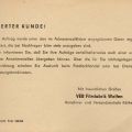 Rückseite der Drucksache vom VEB Filmfabrik Wolfen betreffs Bestellabgaben - 1985