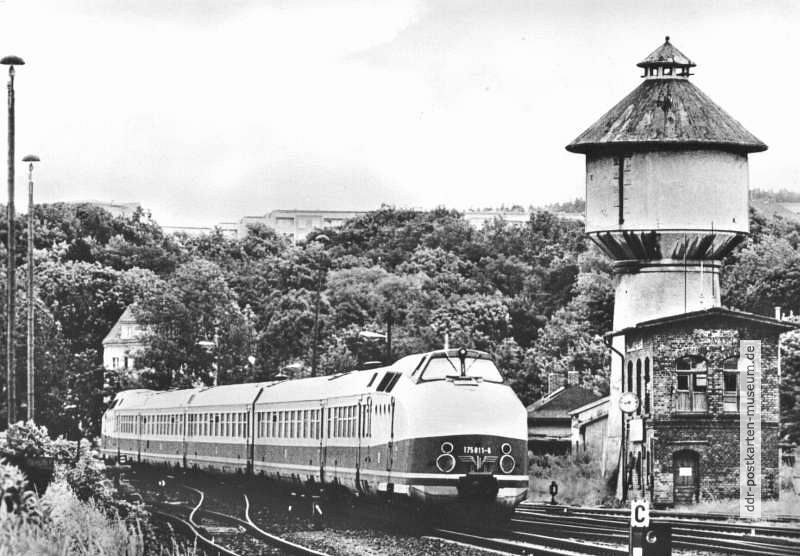 "Karola" in Plauen, Unterer Bahnhof - 1982