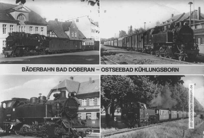 Bäderbahn Bad Doberan-Ostseebad Kühlungsborn - 1978