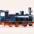 Güterzug-Tenderlokomotive der Baureihe 89 von 1878, bis 1970 Rangierlok !