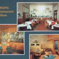 Mitropa-Reiserestaurant in Putbus (Insel Rügen), Speisesaal und Bauernstube - 1983